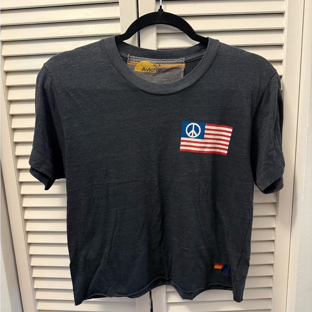 Aviator Nation Peace Sign Tee